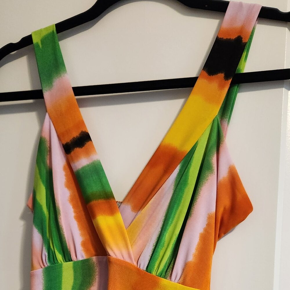 Pretty Young Thing Colorful Sun Dress Size Large